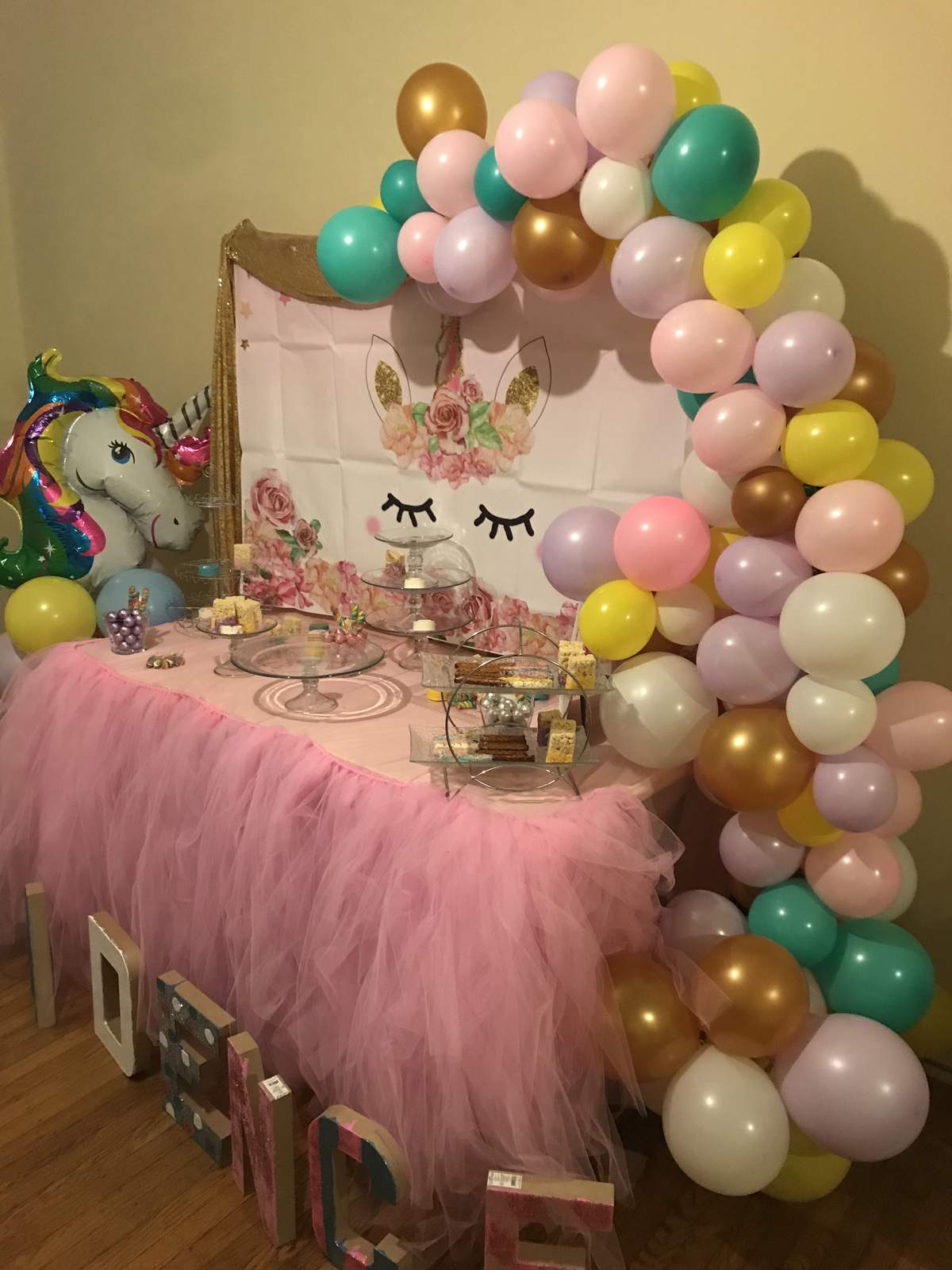 Kadence's Unicorn 1st Birthday Party - Unicorn
