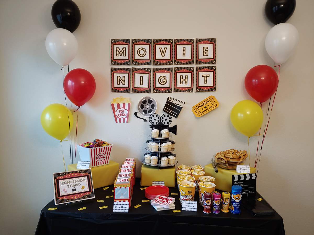 Taliyah's 10th Birthday Party - Movie Night
