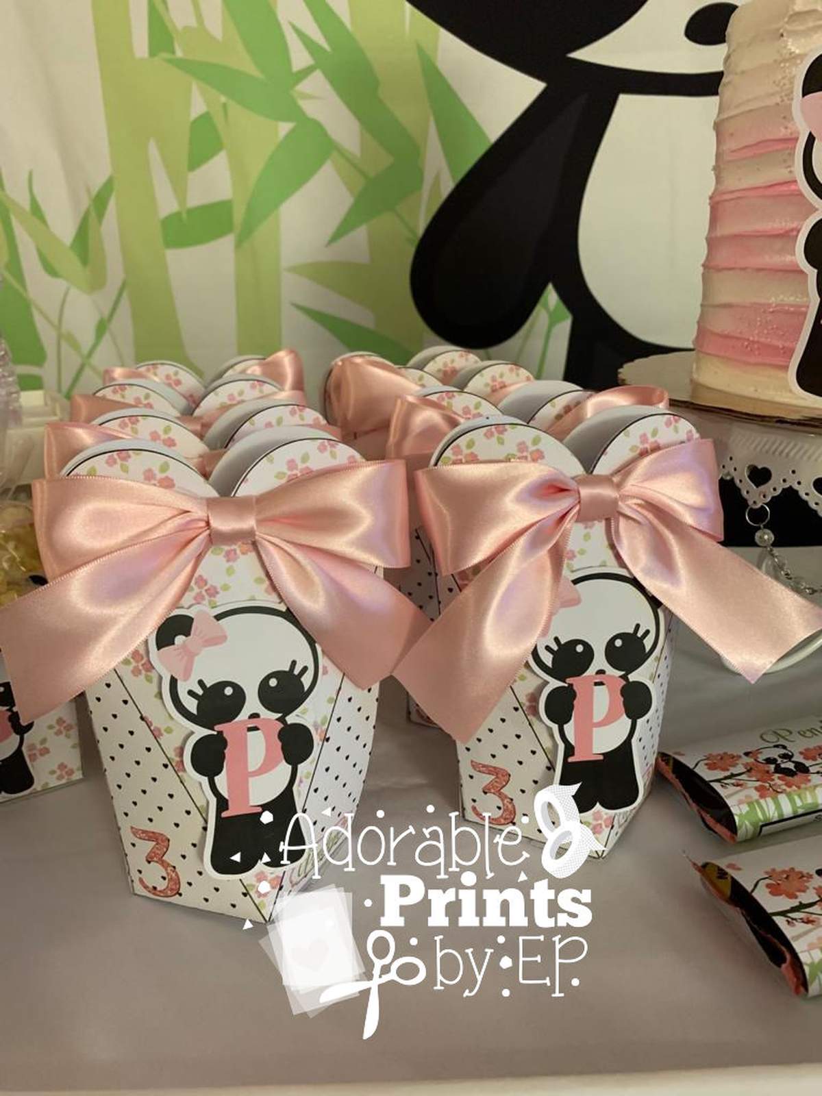 Panda theme for Penelope's 3rd Birthday - Panda
