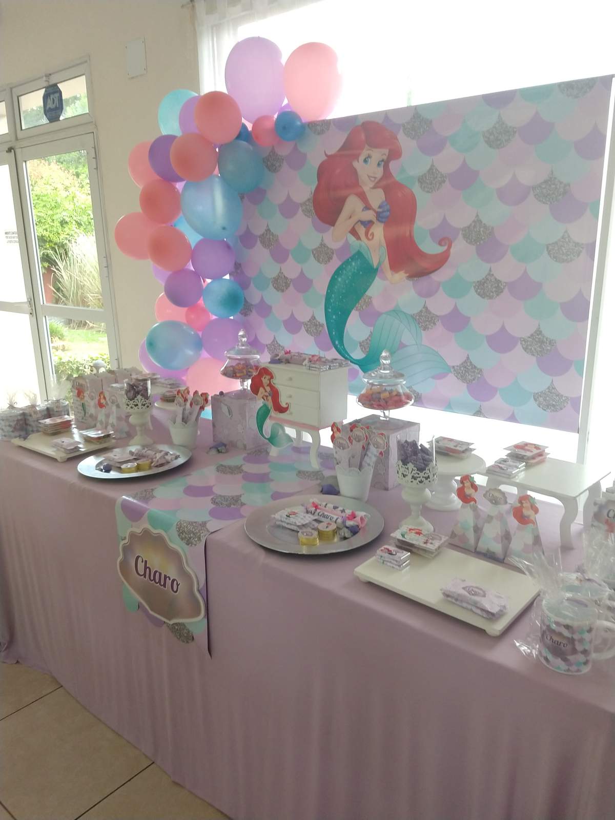 Little Mermaid birthday party - Mermaid