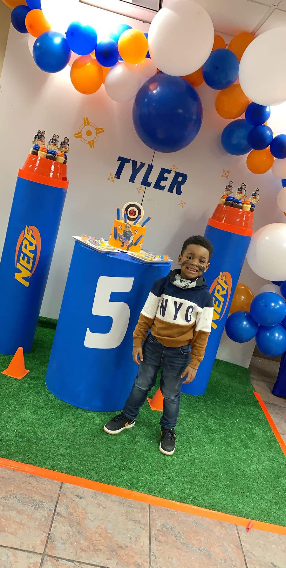 Tyler’s 5th Nerf Day - Nerf War