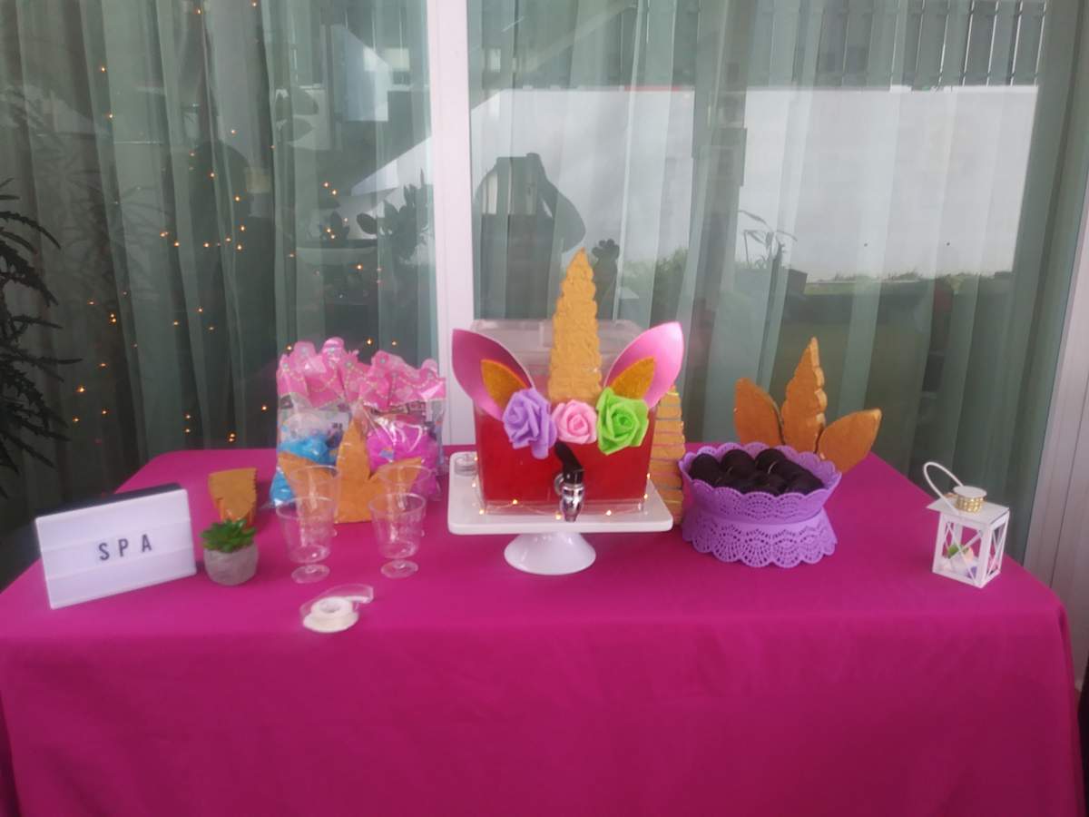 Amaiia Unicorn Birthday Spa - Spa Party
