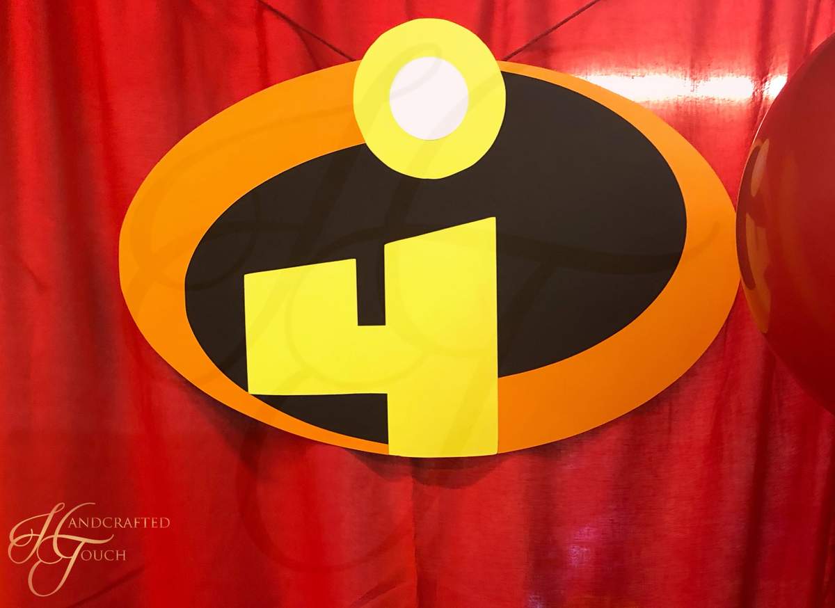 CJ’s Incredible 4th Birthday - The Incredibles
