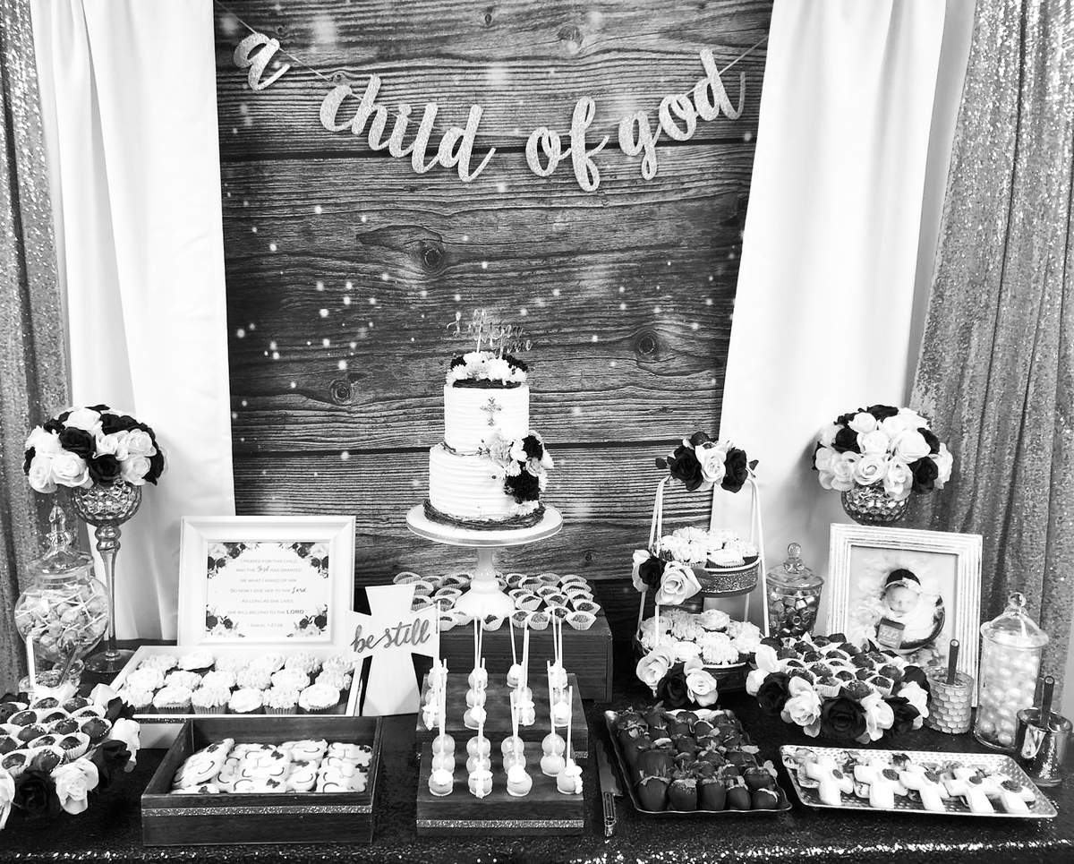 Baptism Party Ideas Photo 1 of 38 Catch My Party