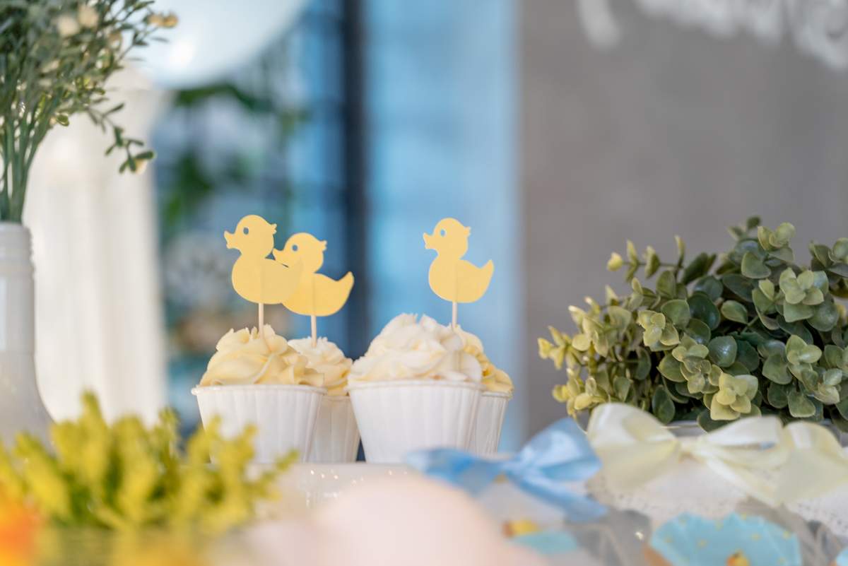 Garden Rubber Duck Birthday Party Ideas | Photo 8 of 22 | Catch My Party, image size:1200x801