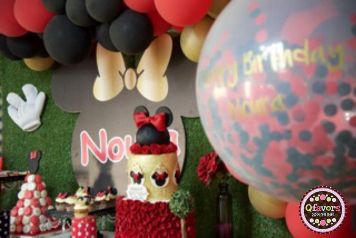 Noura 1st Minnie Mouse party  - Mini Mouse