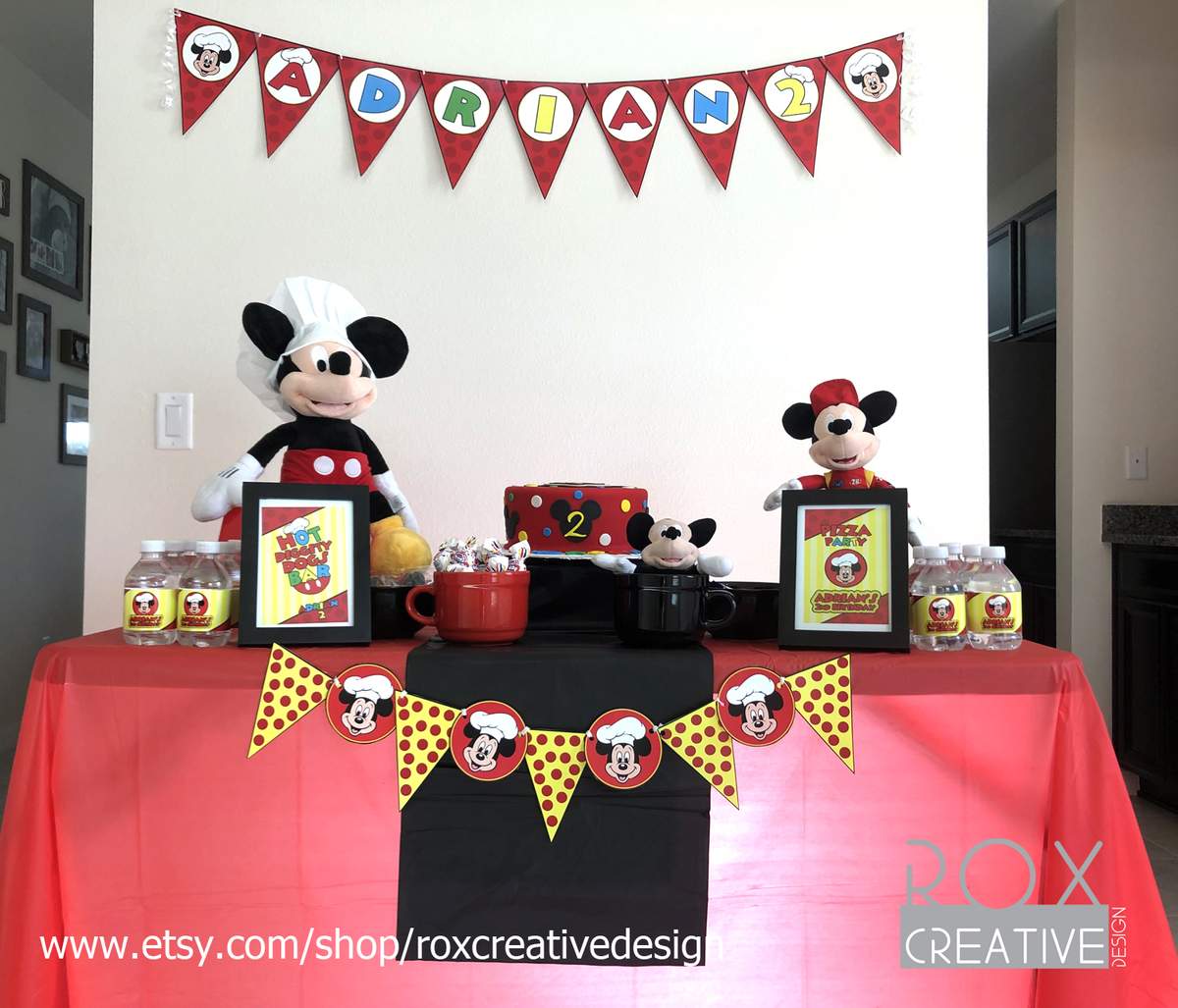 Mickey Pizza Party - Mickey Mouse