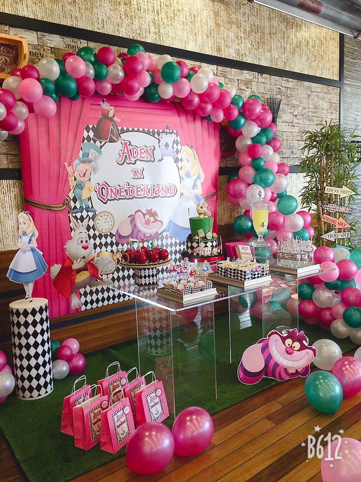 Aden’s Onederland Party - Alice in Wonderland
