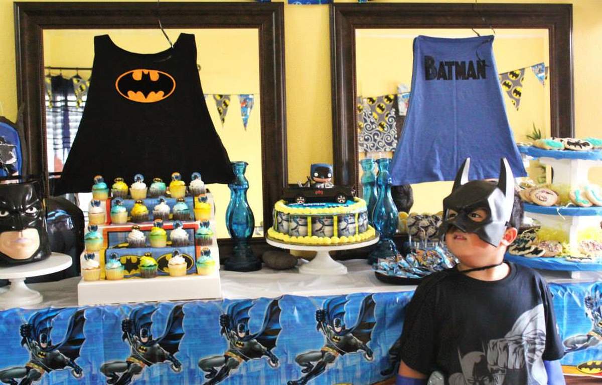 Logan's Batman 6th Birthday Party - Batman