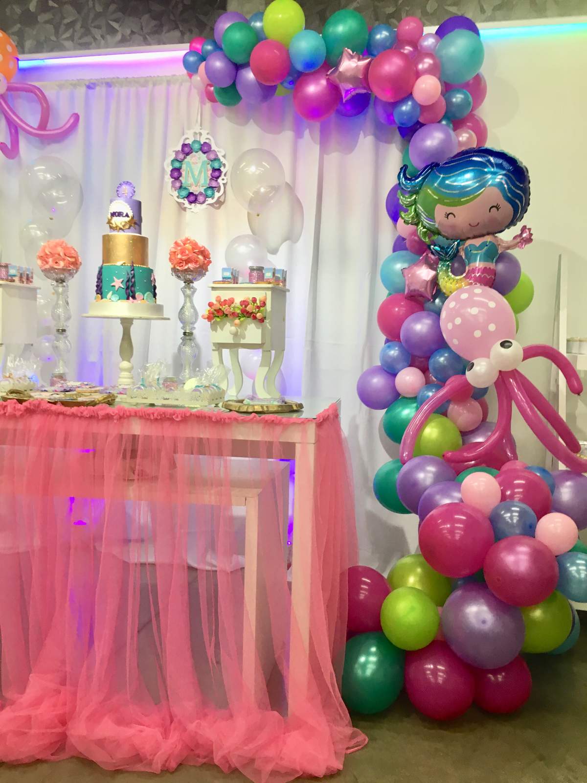 Mermaid birthday party - Mermaid