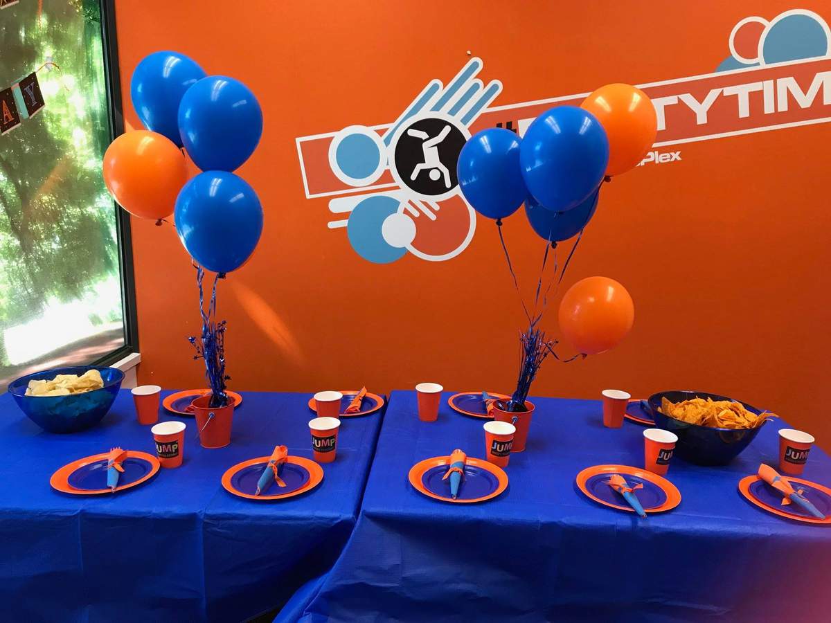 Trampoline Birthday Party Ideas Photo 9 of 13 Catch My Party