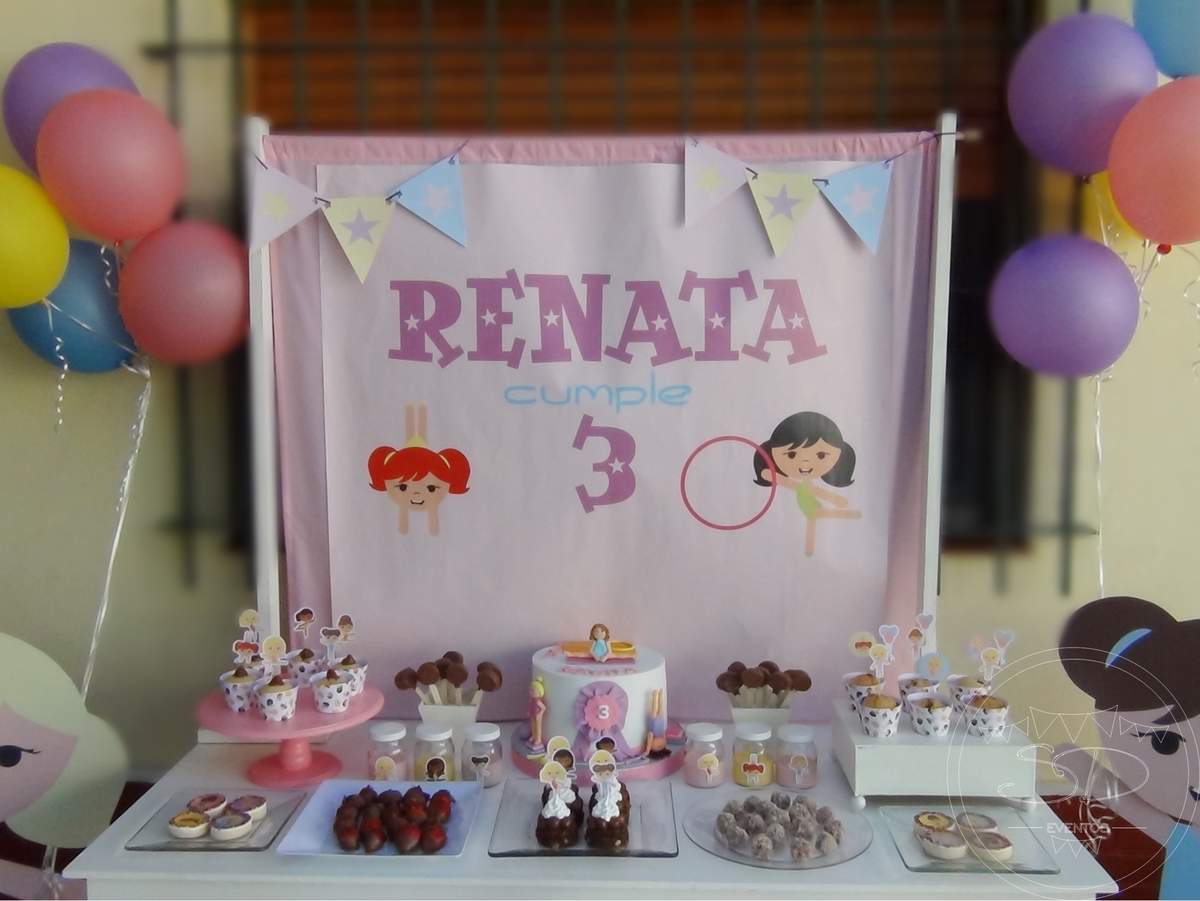 Renata cumple 3 - Gymnastics