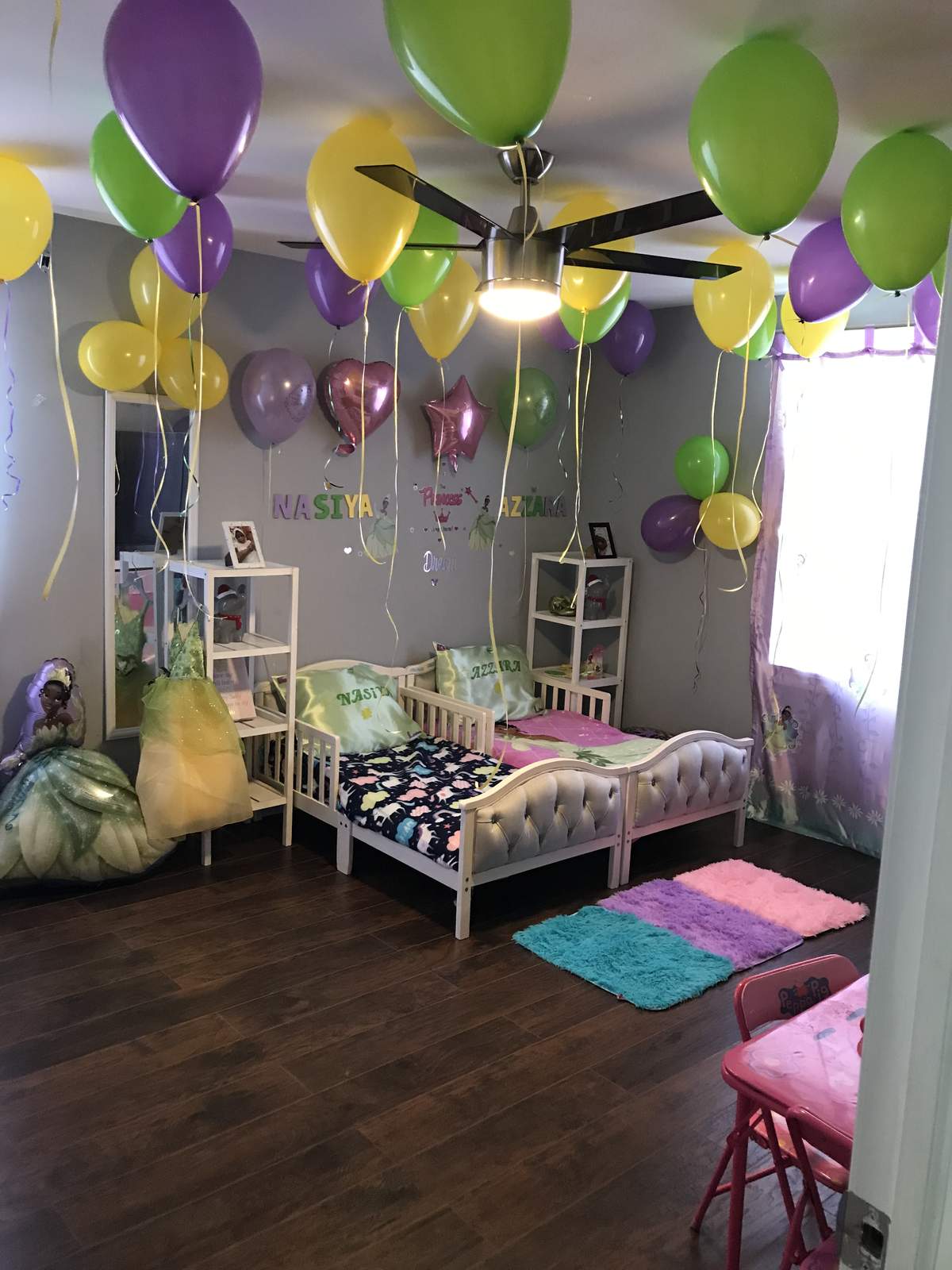 My 4th year old Birthday Party - Princess Tiana