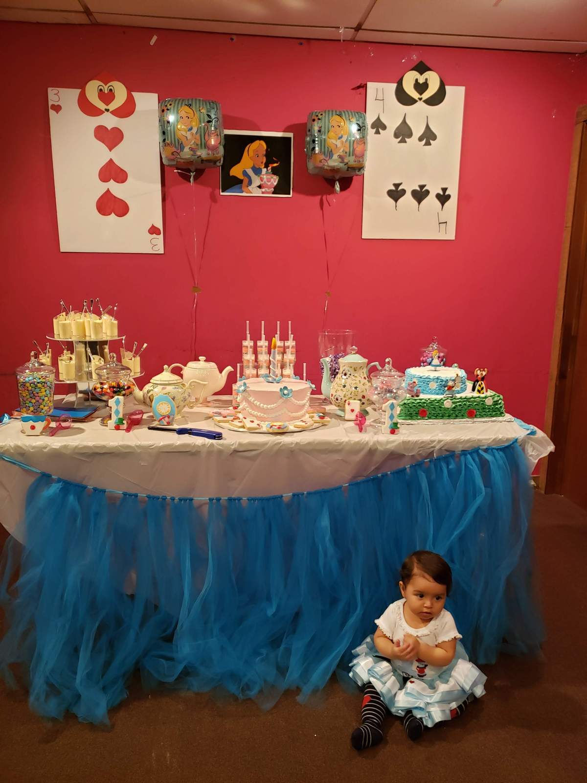 Soleia's "One"derland Birthday Party - Alice in Wonderland