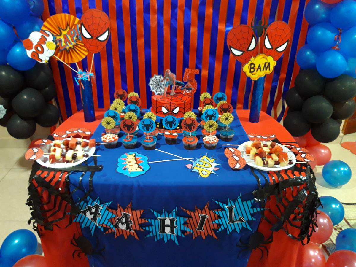 Spiderman birthday bash - Spiderman