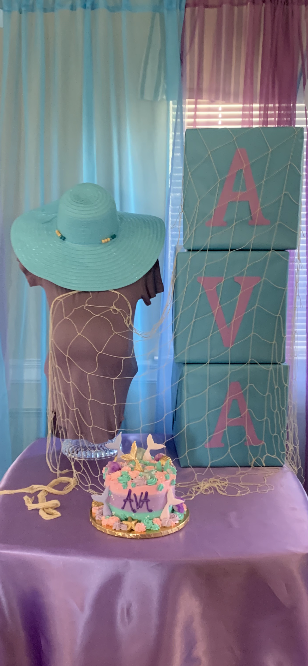 Kenyetta’s Bottom of the sea Baby Shower - Little mermaid bottom of the sea