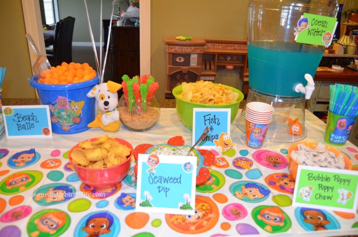 Bubble Guppies Birthday Party Ideas | Photo 7 of 13 | Catch My Party