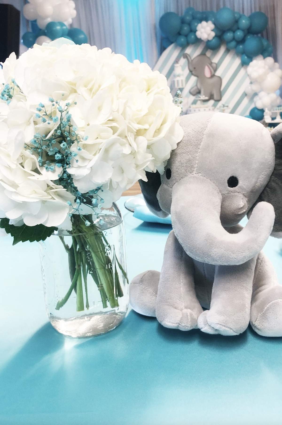 Elephant Baby Shower Party Ideas Photo 2 of 16 Catch My Party