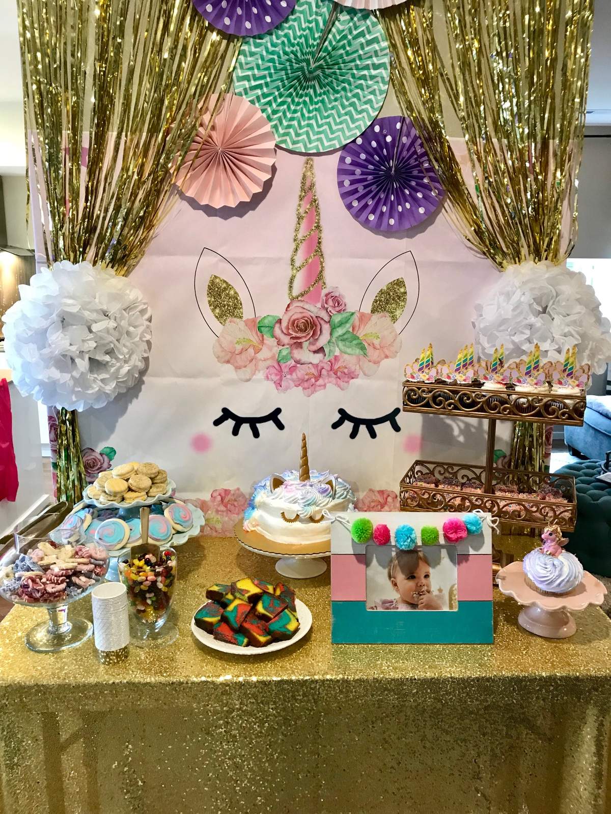 Sophia's Unicorn 1st Birthday - Unicorn