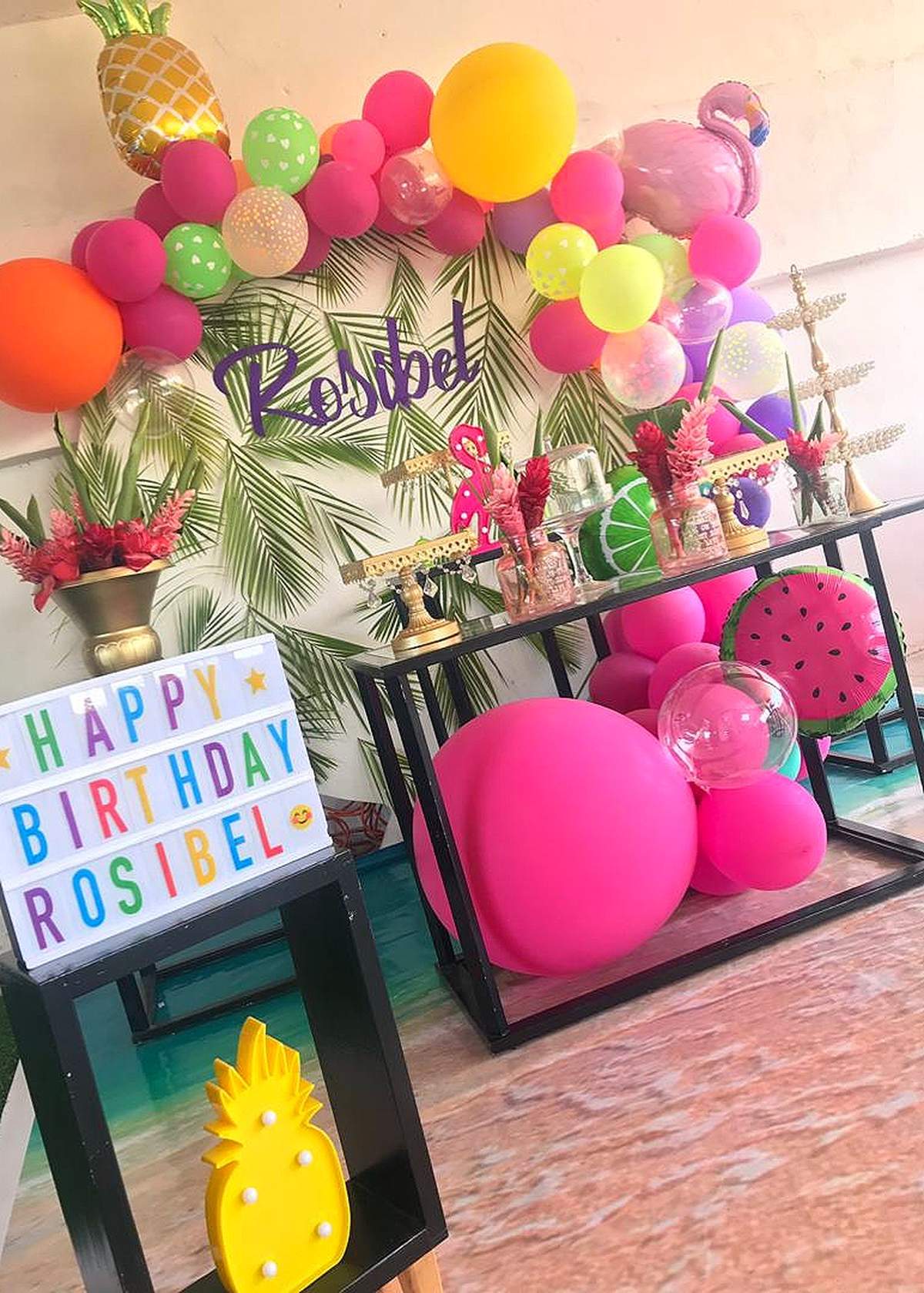 Rosibel's B-day - Tropical 