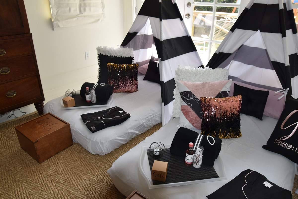 Adult Sleepover Ladies Night Party Ideas Photo 1 of 41 Catch My Party