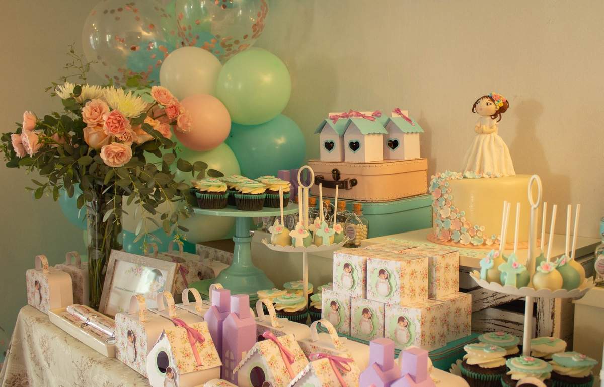 Flowers Dinner Party Party Ideas | Photo 4 of 27 | Catch My Party