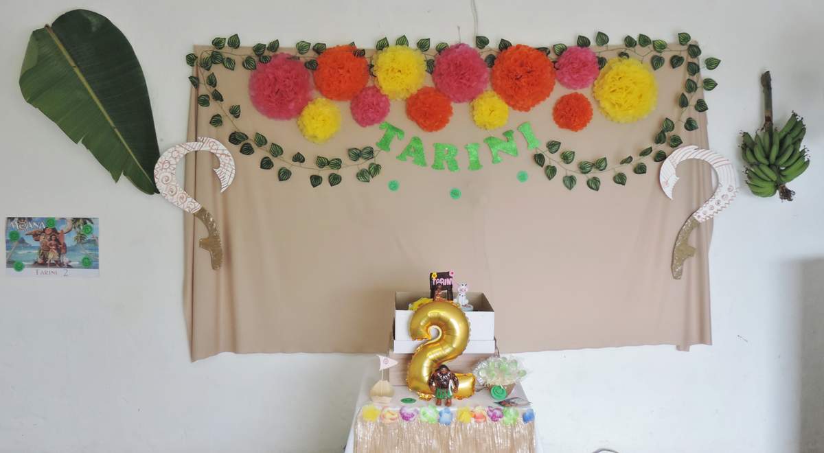 Tarini's Moana Party - Moana