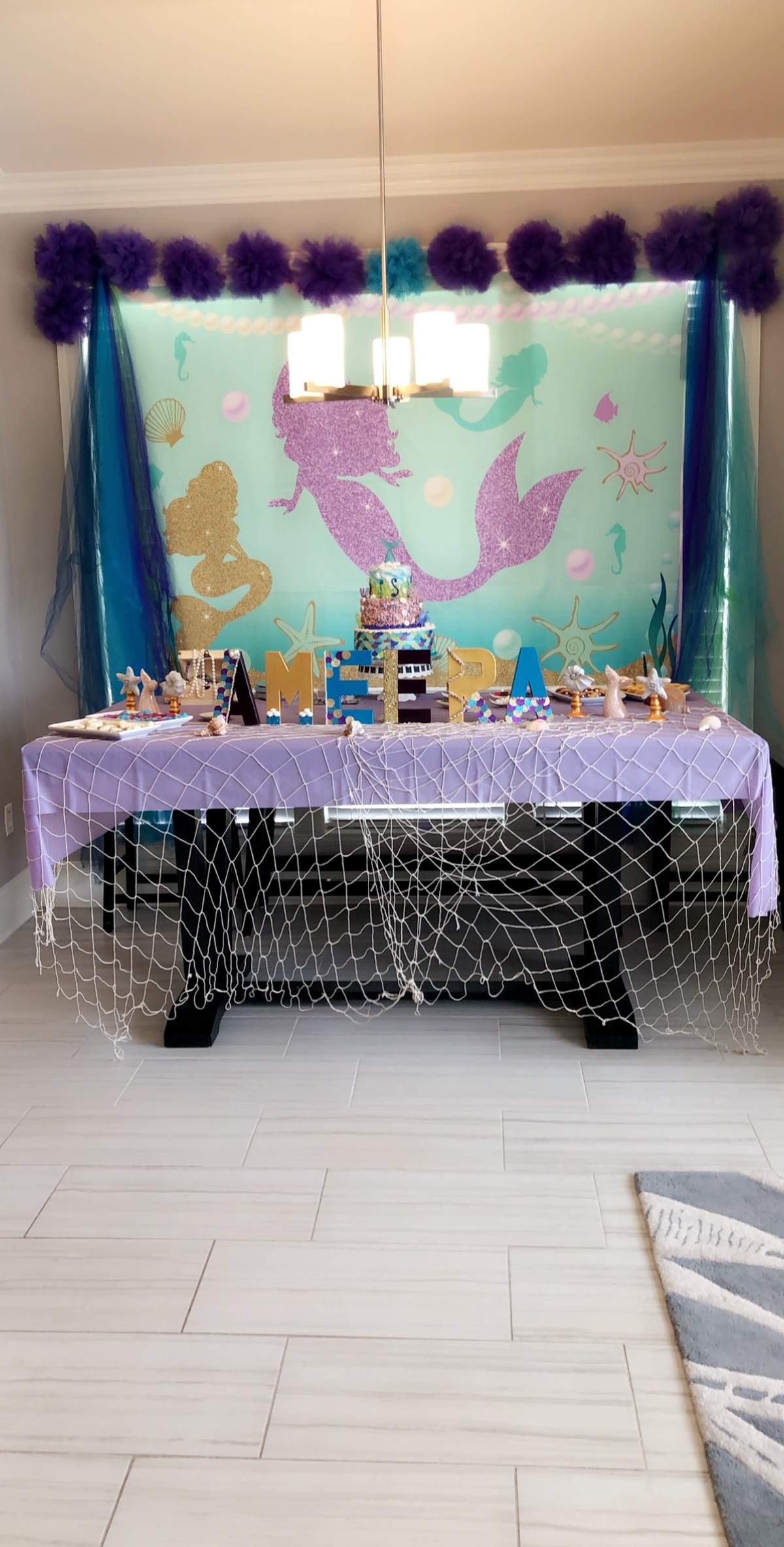 Ameera’s mermaid party - Mermaid 