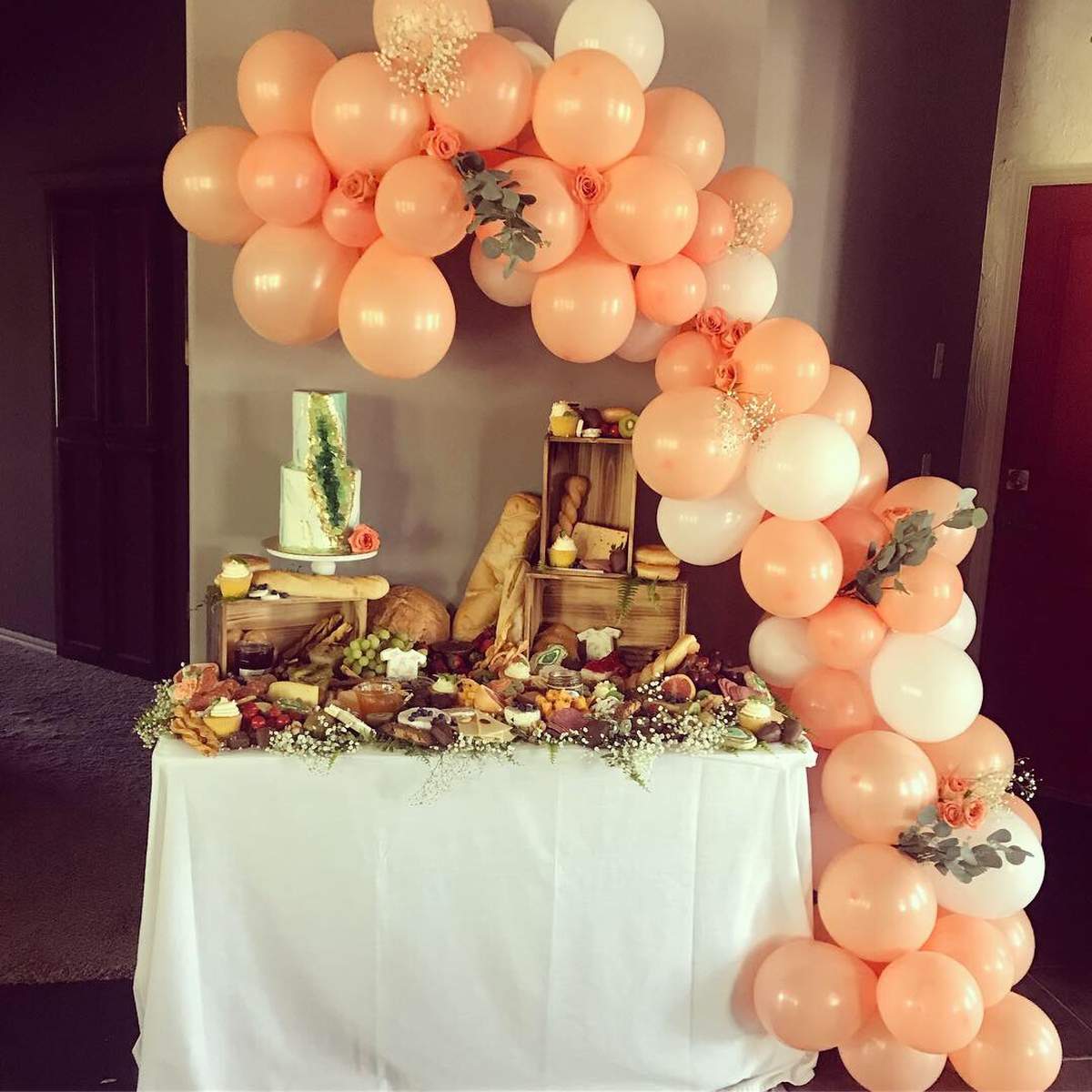 Jade’s Baby Shower - Grazing Table 