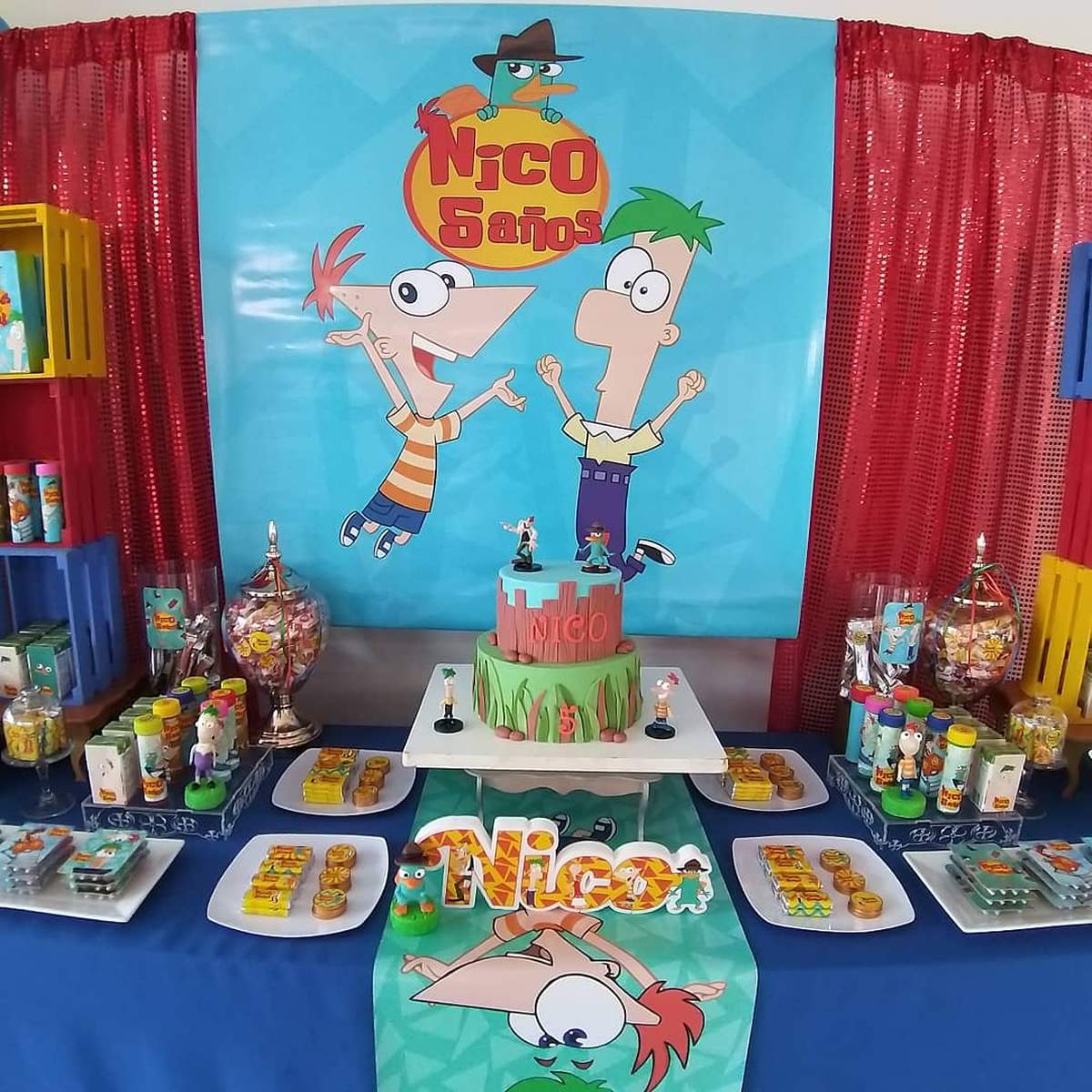 Phineas & Ferb Birthday Party Ideas | Photo 1 of 14 | Catch My Party