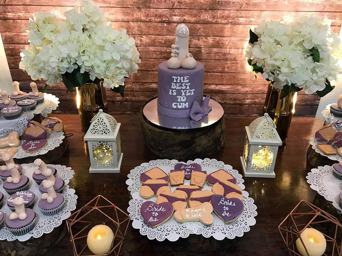 Naughty and Florals Bachelorette Party Ideas Photo 1 of