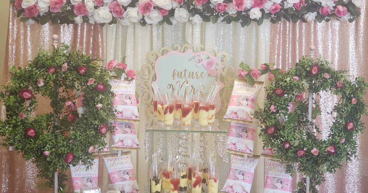 Marviona's Bridal Shower Dessert Bar - Tea Party