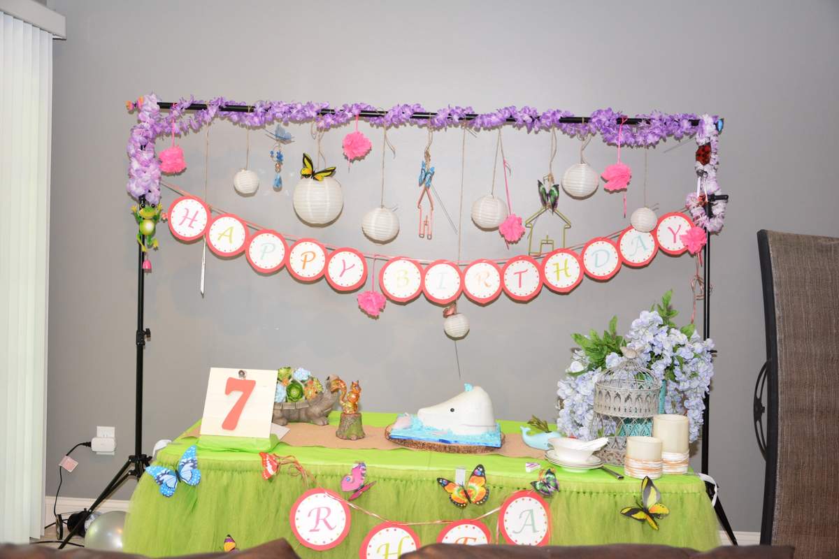 Garden Birthday Party - Garden