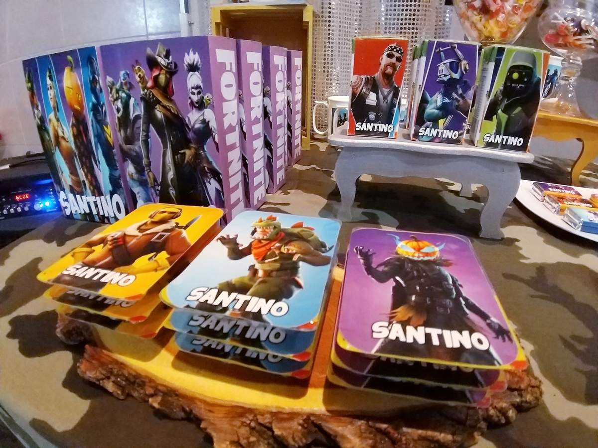 Santino's Fortnite birthday party - Fortnite