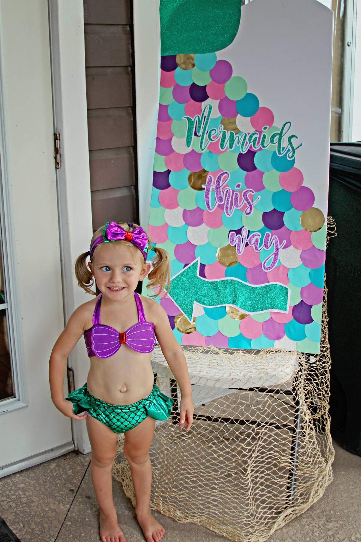  Little mermaid is  turning three  - Mermaid 