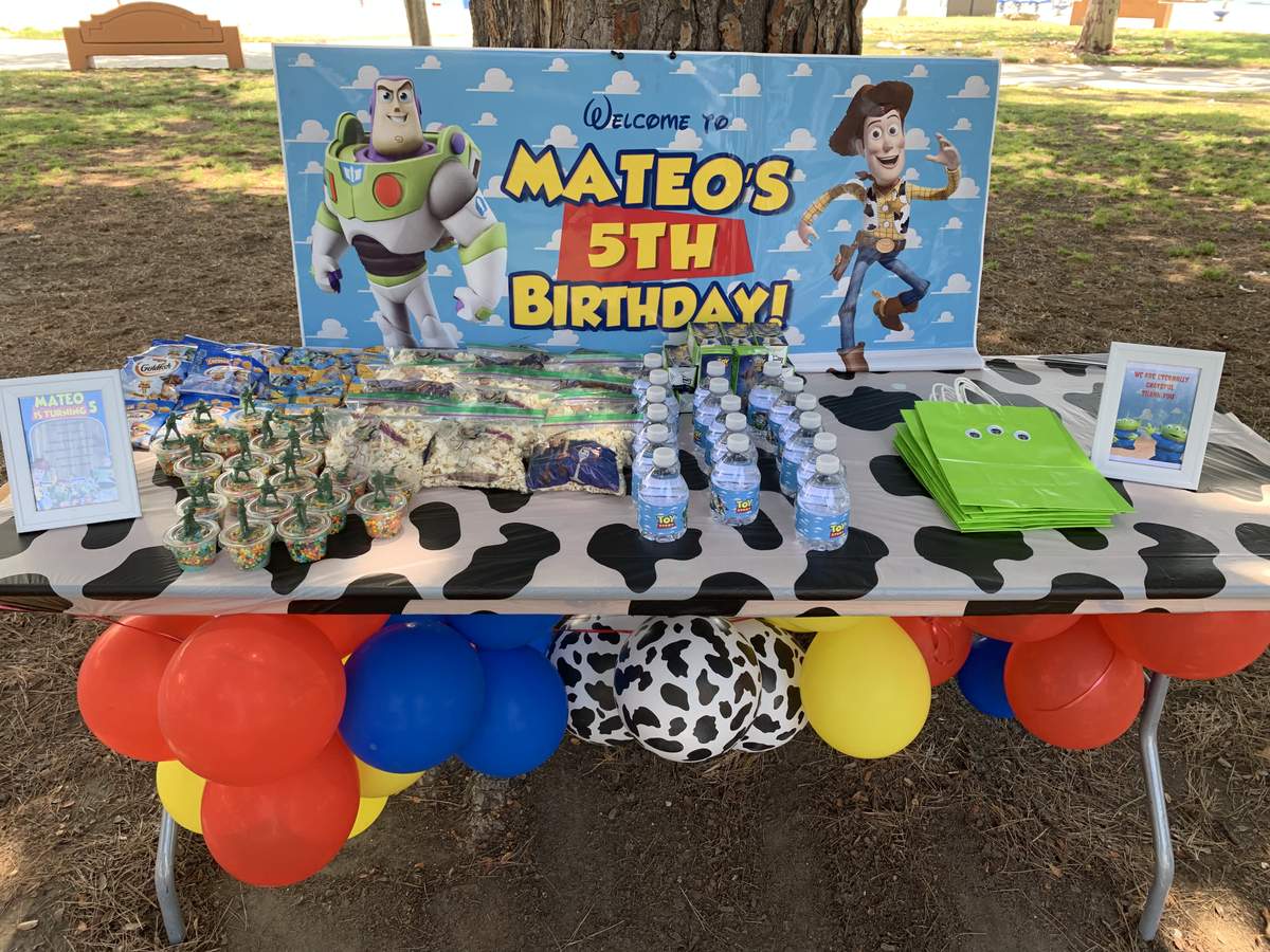 Mateo turns 5 - Toy Story