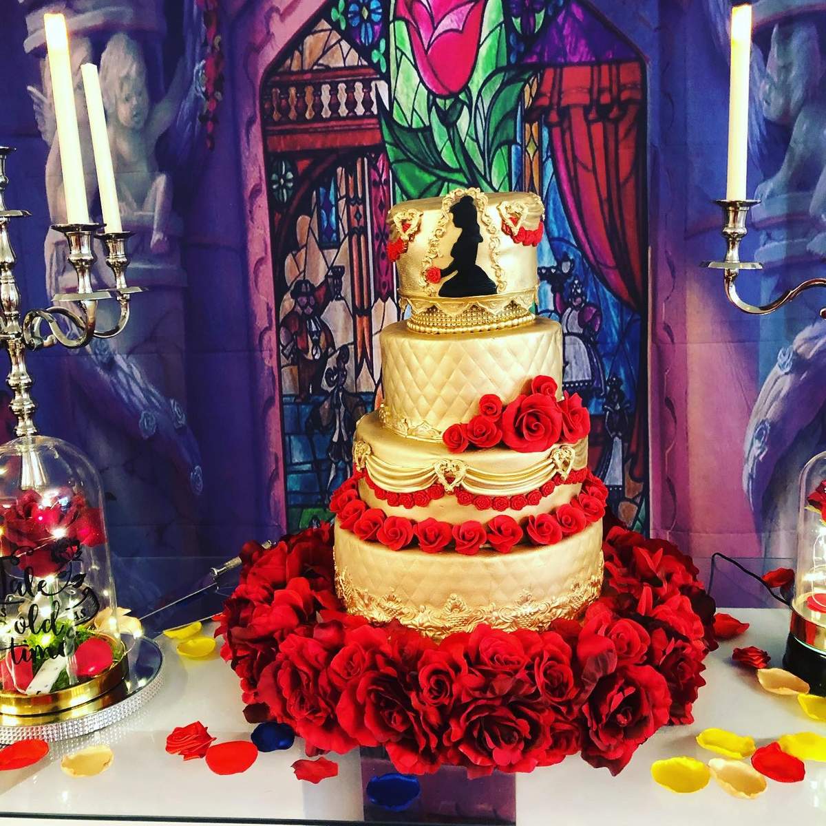 Beauty And The Beast Quincea Era Party Ideas Photo 3 Of 23 Catch My 4b1bda55 C147 45fa A8a0 Dbf0a943600a