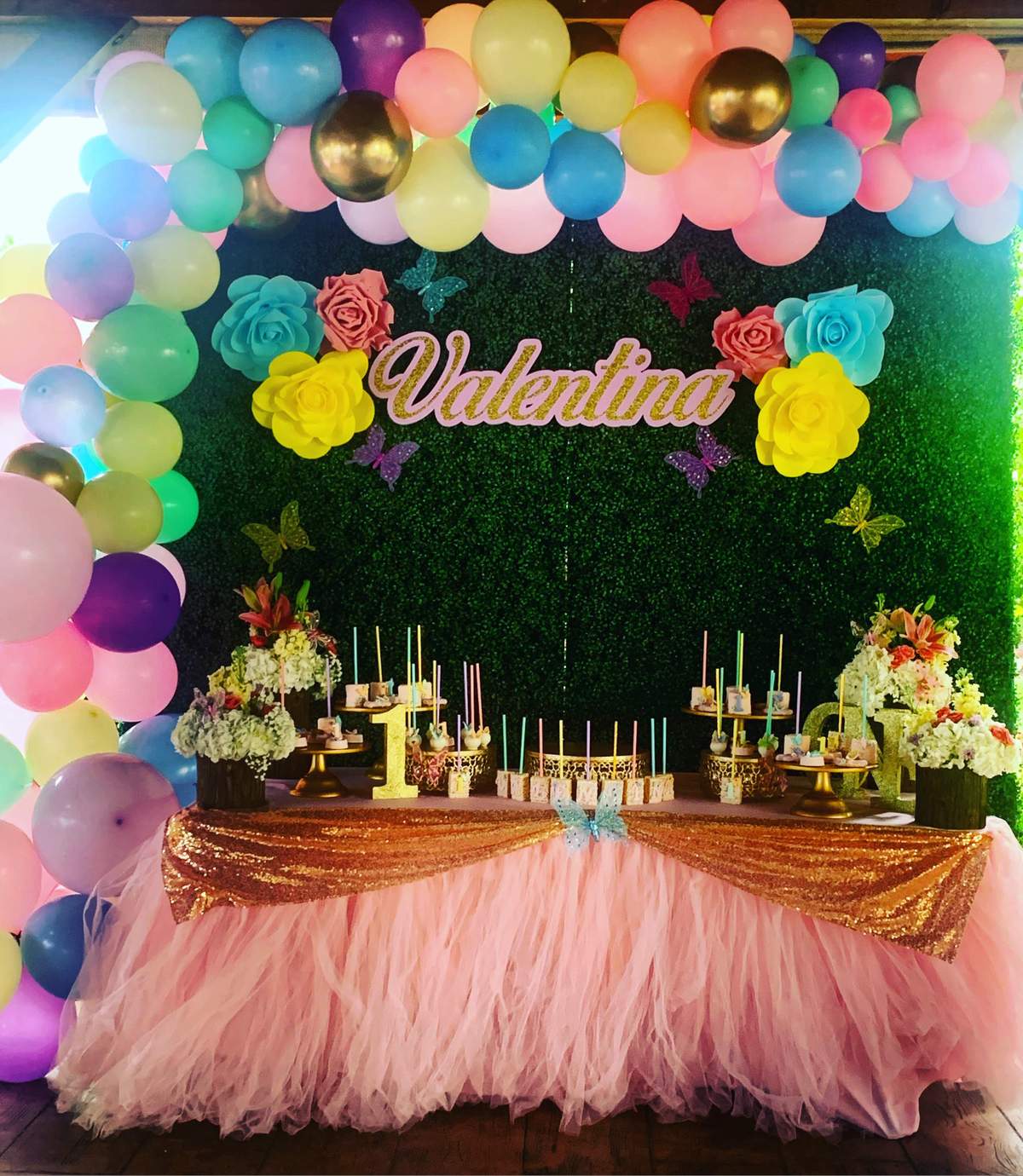 Valentina's Garden Butterfly 1st Birthday! - Butterflies