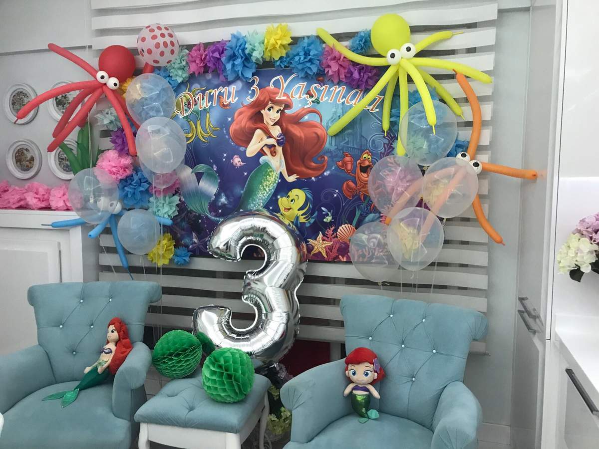 little mermaid birthday bash - ariel