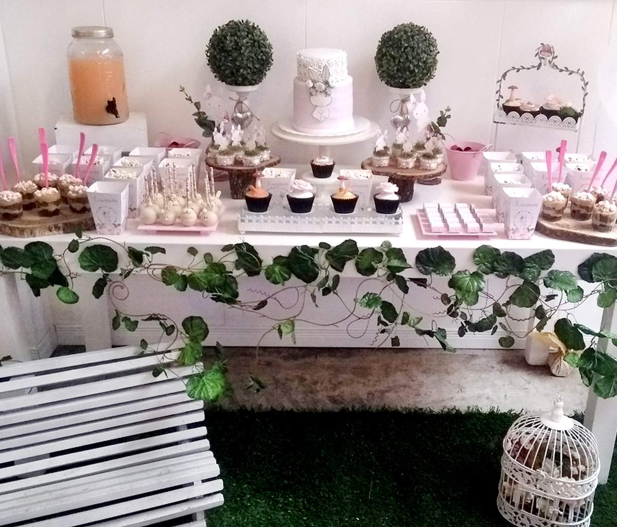 Bunnies / Rabbits Birthday Party Ideas | Photo 3 of 16 | Catch My Party