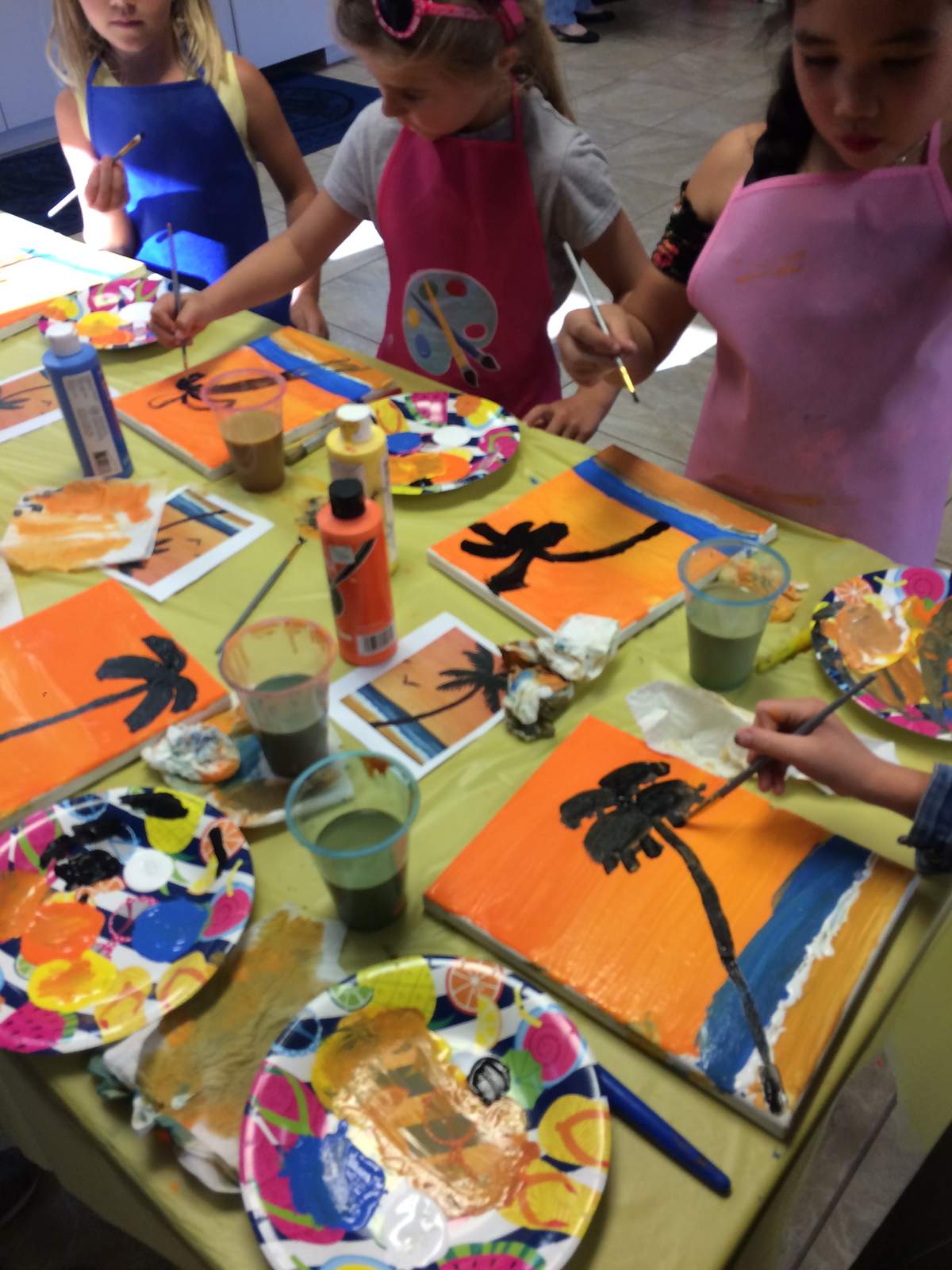 Art party - Tropical theme