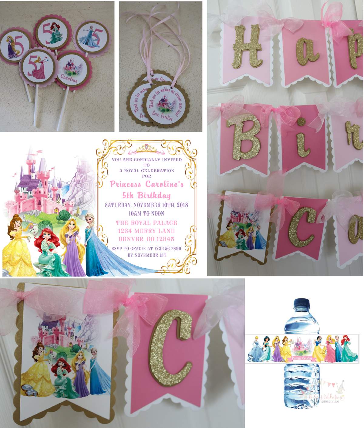 Dream's Do Come True! - Princess Pink and Gold