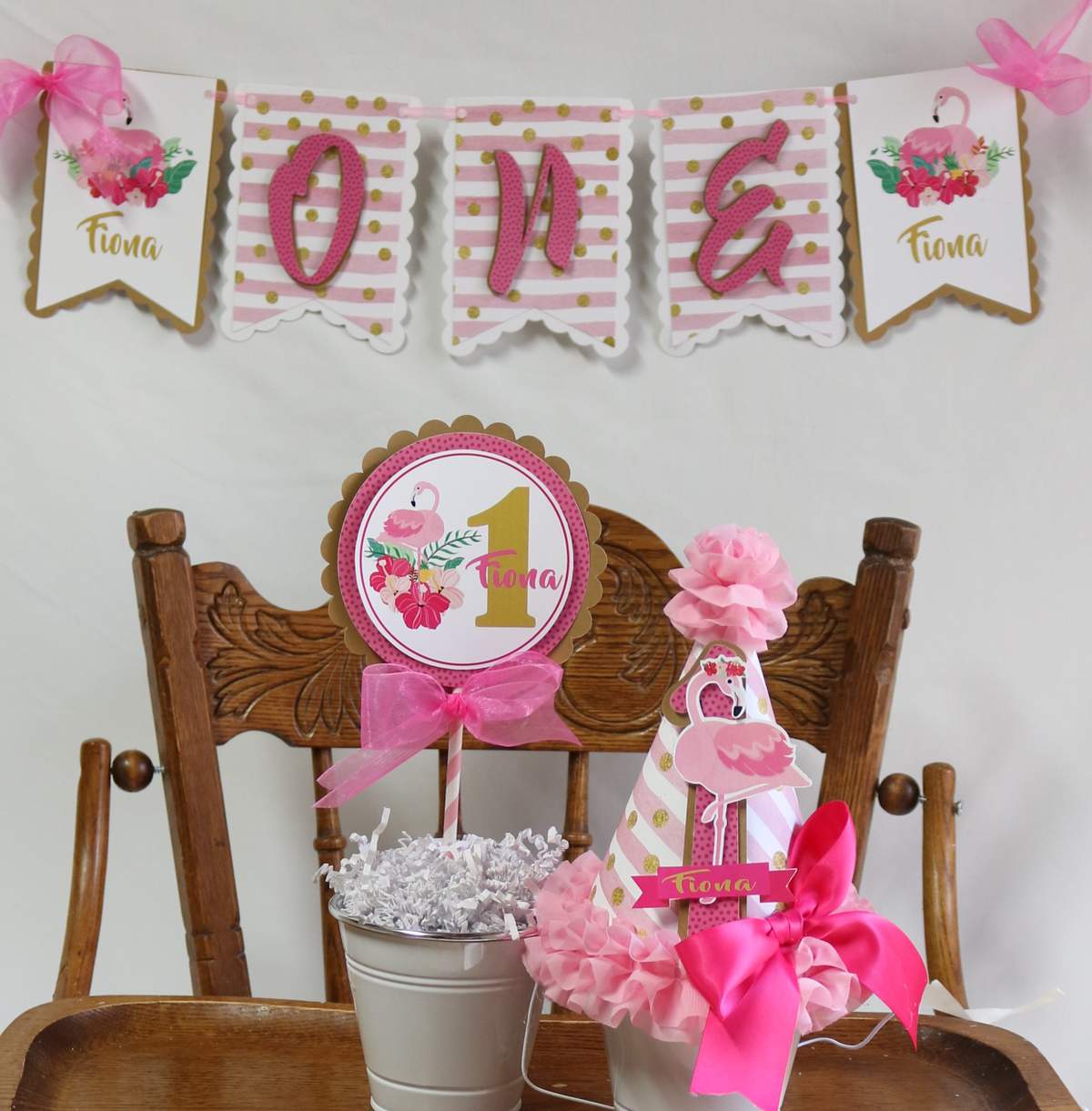 Let's Flamingo - Flamingo Pink and Gold