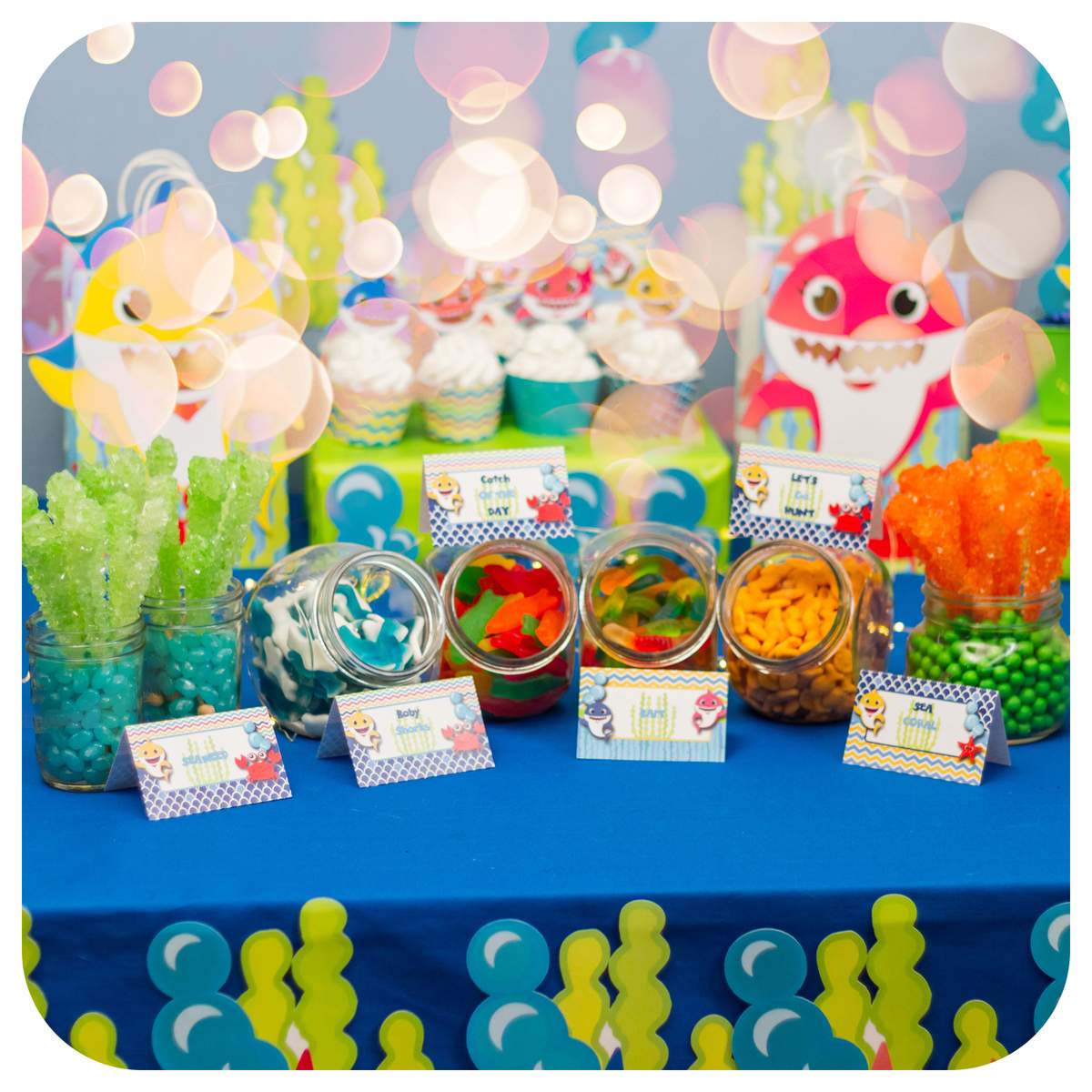 Baby Shark Birthday Party Ideas Photo 68 Of 74 Catch My Party
