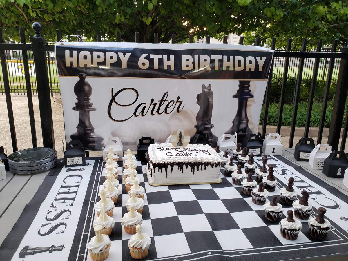 Chess Birthday Party Ideas Photo 4 of 11 Catch My Party
