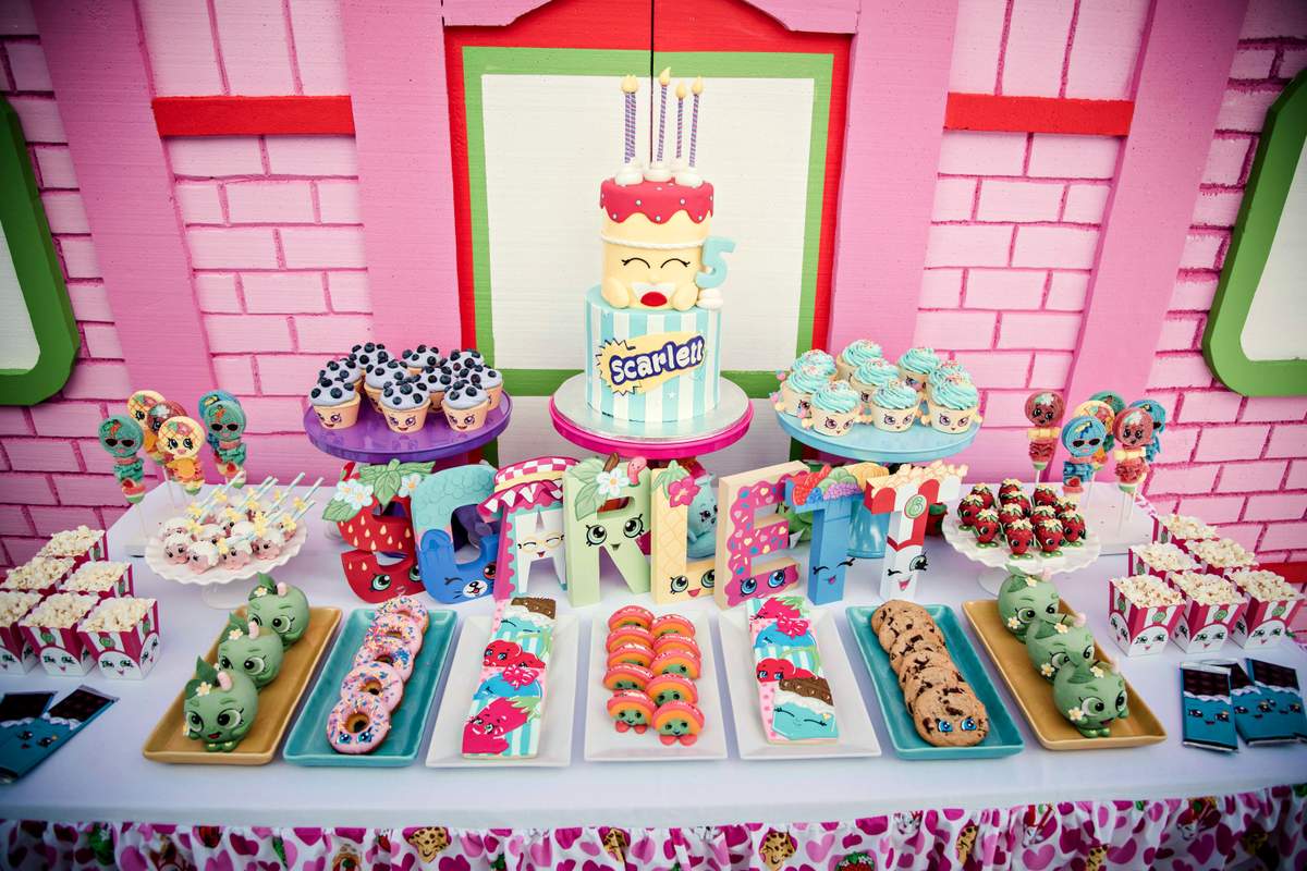 Shopkins Birthday Party - Shopkins