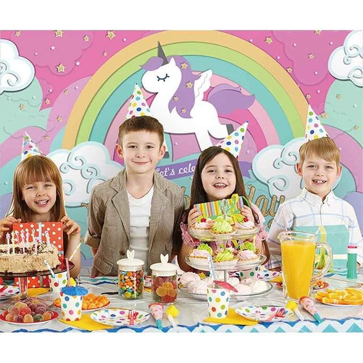 Amazing unicorn Birthday Party - unicorn 