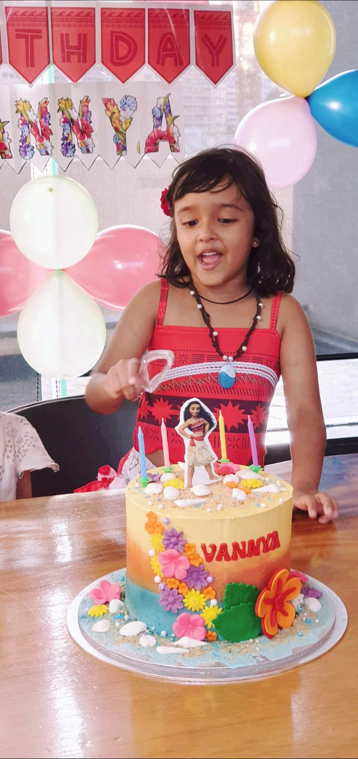 Vannya's amazing Moana bday bash - Moana