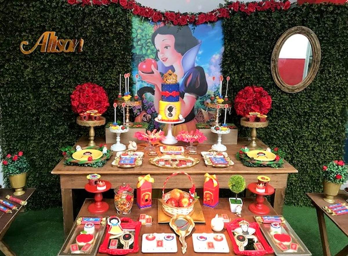 Alison's Snow White Birthday Party - Snow White
