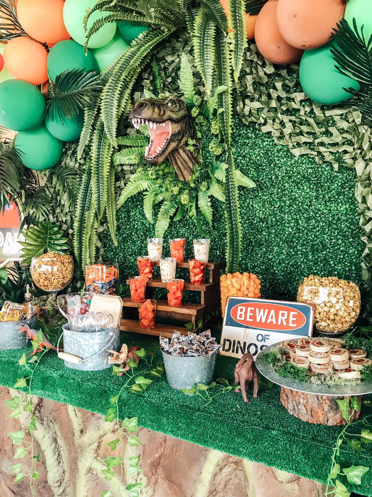 Jurassic Park Birthday Party Ideas Photo 1 Of 7 Catch My Party
